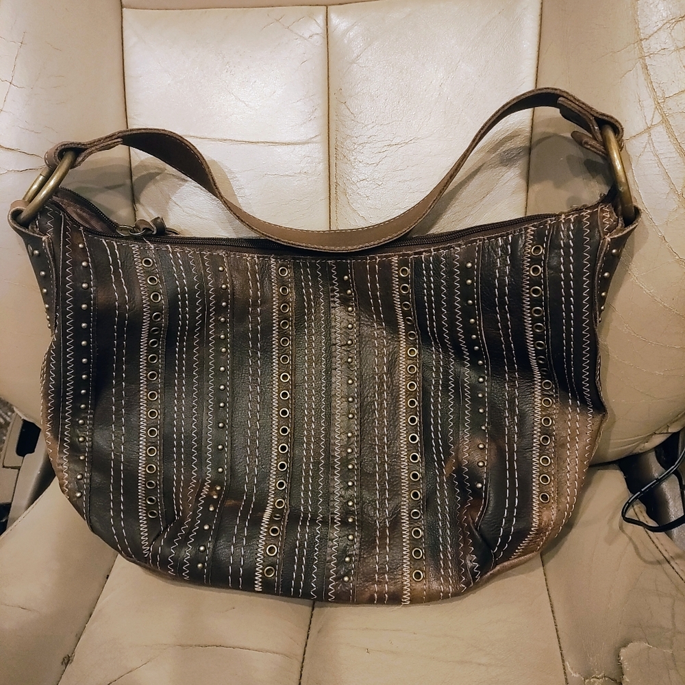 Brown Fossil purse